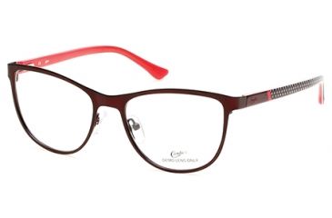Image of Candies CA0124 Eyeglass Frames - Matte Bordeaux Frame Color