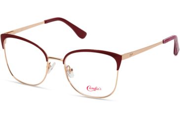 Image of Candies CA0171 Eyeglass Frames - Shiny Bordeaux Frame Color