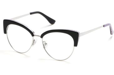 Image of Candies CA0172 Eyeglass Frames - Shiny Black Frame Color, Shiny Black Lens Color