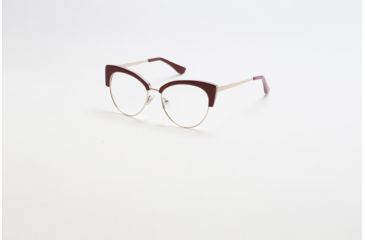 Image of Candies CA0172 Eyeglass Frames - Shiny Bordeaux Frame Color, Shiny Bordeaux Lens Color