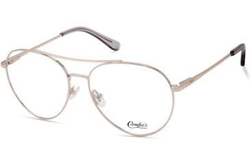 Image of Candies CA0173 Eyeglass Frames - Shiny Rose Gold Frame Color, Shiny Rose Gold Lens Color