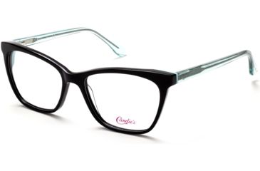 Image of Candies CA0175 Eyeglass Frames - Shiny Black Frame Color