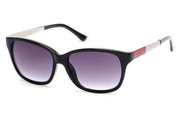 Image of Candies CA1009 Sunglasses - Shiny Black Frame Color