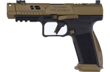Image of Canik TTI Combat Semi Auto Pistol, 9mm Luger, 4.62 in Barrel