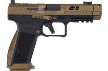 Image of Canik TTI Combat Semi Auto Pistol, 9mm Luger, 4.62 in Barrel