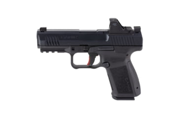 Image of Canik Mete SF One Semi Auto Pistol, 9mm Luger, 4.2 inch Barrel, Fixed, Black, Polymer, Black, 15 Round Capacity w/Mecanik MO1 Optic, HG5637OSVN