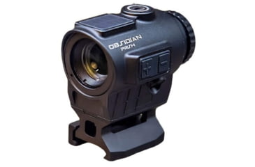 Image of Canik Obsidian Prismatic Red Dot Sight, 1x19.6mm, Red 2 MOA Dot, 70 MOA Circle, Circle and Dot, Black, CAOP0101