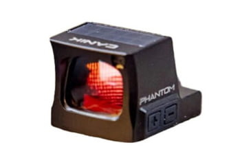 Image of Canik Phantom-XL Enclosed Reflex Red Dot Sight, 1x, 28.4x22.8mm, Red 3 MOA Dot, 23 MOA Circle, Circle and Dot, Black, CAOP0005