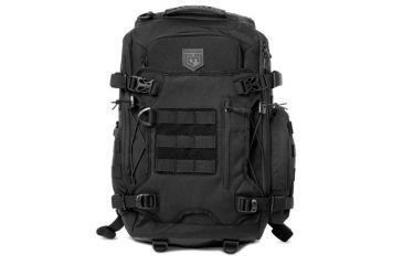 Image of Cannae Legion Elite Day Pack w/ Helmet Flap, Black, Medium CPG-BP-LEGELT-M-B