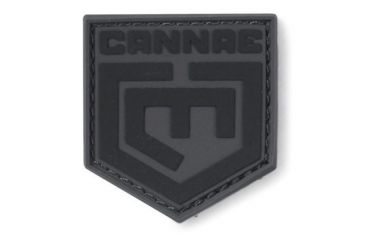 Image of Cannae Logo Velcro Patch, Black, Large CPG-ACS-CLP-L-B