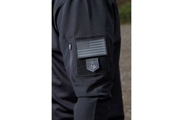 Image of Cannae Logo Velcro Patch, Black, Large CPG-ACS-CLP-L-B