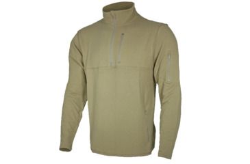 Image of Cannae Pro Gear Rig 1/2 Zip Pullover Fleece, Khaki, 2XL CPG-APS-RIG-2XL-K