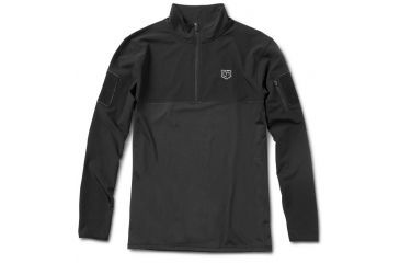 Image of Cannae The Centurion 1/2 Zip Performance Pullover, Black, 2XL- Large CPG-APS-CPP-2XL-B