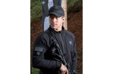 Image of Cannae The Centurion 1/2 Zip Performance Pullover, Black, 2XL- Large CPG-APS-CPP-2XL-B