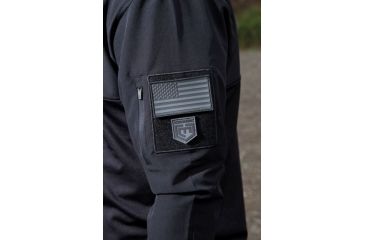 Image of Cannae The Centurion 1/2 Zip Performance Pullover, Black, 2XL- Large CPG-APS-CPP-2XL-B