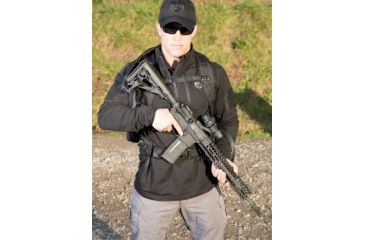 Image of Cannae The Rig 1/2 Zip Pullover Fleece, Black, 2XL- Large CPG-APS-RIG-2XL-B