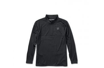 Image of Cannae The Rig 1/2 Zip Pullover Fleece, Black, Extra Small CPG-APS-RIG-XS-B