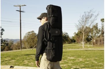 Image of Cannae Triplex Acies 3 Gun Bag, Black, Large CPG-DB-TA3G-L-B