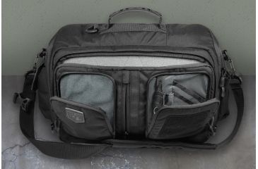 Image of Cannae Viator Messenger Bag, Black, Medium CPG-BP-MES-M-B