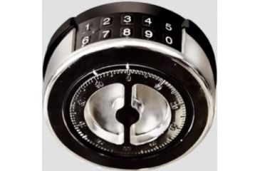 Image of Cannon Safe Safe 24 Gun, Hammertone Beige/Chrome, 24 gun CA23-H3FDC-15