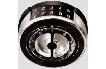 Image of Cannon Safe Safe 24 Gun, Hammertone Gray/Chrome, 24 gun CA23-H2FDC-15