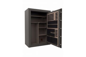 Image of Cannon Safe American Eagle 48 Gun Safe, 59Hx40Wx24D, Hammertone Black, AE594024-60-H1FEC-17