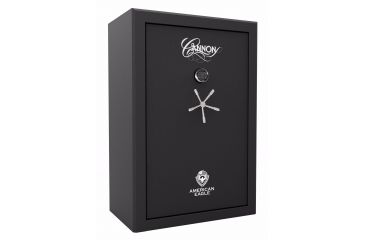 Image of Cannon Safe American Eagle 48 Gun Safe, 59Hx40Wx24D, Hammertone Black, AE594024-60-H1FEC-17