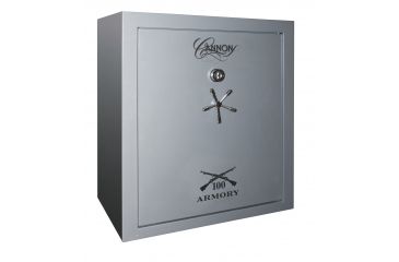 Image of Cannon Safe Armory Safe 100 Gun, Hammertone Gray, 100 gun A100-H2FDC-15