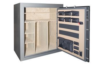 Image of Cannon Safe Armory Safe 100 Gun, Hammertone Gray, 100 gun A100-H2FDC-15