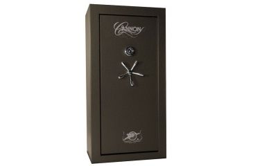 Image of Cannon Safe Cannon Series Premium Safe, HT Charcoal Gray, 20 Gun CA603020-90-H12FDC-16