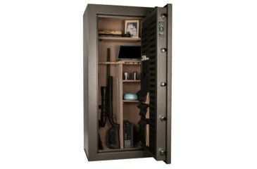 Image of Cannon Safe Cannon Series Premium Safe, HT Charcoal Gray, 20 Gun CA603020-90-H12FDC-16