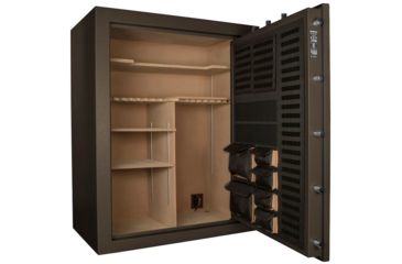 Image of Cannon Safe Cannon Series Premium Safe, HT Charcoal Gray, 72 Gun CA604830-90-H12FDC-16