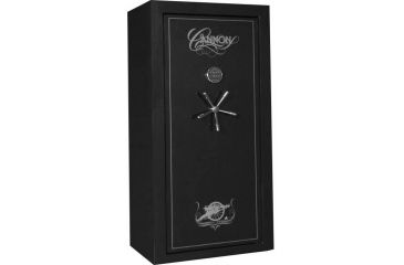 Image of Cannon Safe Series 23 Fireproof Gun Safe, 60x30x24in - Hammertone, Black CA23-H1FEC-H-BLACK 