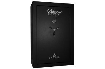 Image of Cannon Safe Capitol Series Standard Safe, HT Black, 64 Gun CP604024-30-H1TEC-16