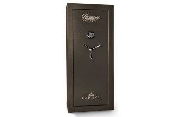 Image of Cannon Safe Capitol Series Standard Safe, HT Charcoal Gray, 24 Gun CP602618-30-H12TEC-16