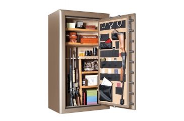 Image of Cannon Safe Commander 43 Fireproof Gun Safe, 72x40x28in - Hammertone, Beige CO43-H3FDC-13