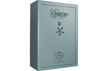 Image of Cannon Safe Commander Safe 48 Gun, Hammertone Gray/Chrome, 48 gun CO54-H2FDC-15
