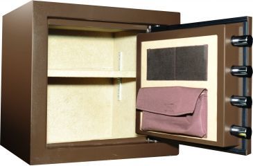 Image of Cannon Safe Home Essentials Collection, Hammertone Chocolate Brown HE1819-30-H10HEC-14