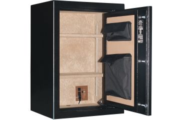 Image of Cannon Safe Home Guard H8 Electronic Safe, 34x24x17in - Hammertone Black/Chrome H8-H1HEC-13