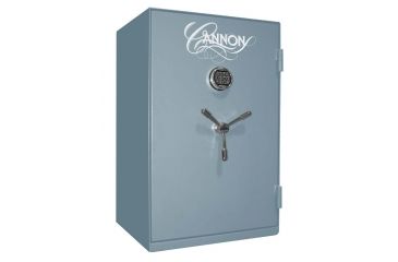 Image of Cannon Safe Home Series 3824 Fire Resistant Security Safe w/ Electronic Lock, 38x24x22in, Hammertone Smokey Pitch Blue HS3824-H8TEC-13
