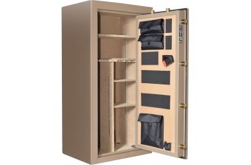 Image of Cannon Safe Jim Shockey Signature Series 24 Fireproof Gun Safe 60x30x24in - Hammertone, Beige JS6030-H3FEB-13