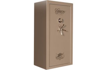 Image of Cannon Safe Jim Shockey Signature Series 24 Fireproof Gun Safe 60x30x24in - Hammertone, Beige JS6030-H3FEB-13