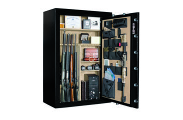 Image of Cannon Safe Safe 36 Gun, Hammertone Black/Chrome, 36 gun CA33-H1FDC-15