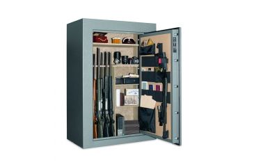 Image of Cannon Safe Scout Safe 48 Gun, Hammertone Gray, 48 gun S33-H2TEC-15