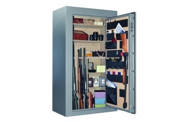 Image of Cannon Safe Scout Safe 48 Gun, Hammertone Gray, 48 gun S45-H2TEC-15