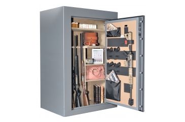 Image of Cannon Safe Scout Safe 64 Gun, Hammertone Gray, 64 gun S40-H2TEC-15