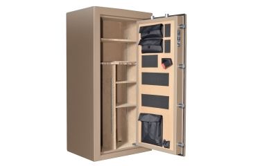 Image of Cannon Safe Series 23 Fireproof Gun Safe, 60x30x24in - Hammertone, Beige CA23-H3FDC-13