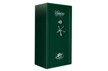 Image of Cannon Safe Series 23 Fireproof Gun Safe, 60x30x24in - Hammertone, Green CA23-H4FDC-13