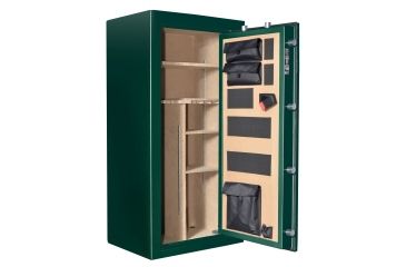 Image of Cannon Safe Series 23 Fireproof Gun Safe, 60x30x24in - Hammertone, Green CA23-H4FDC-13