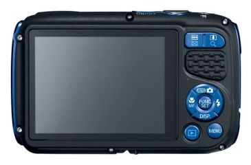 Image of Canon 12.1MP PowerShot D30 Waterproof Compact Digital Camera, Blue 9337B001